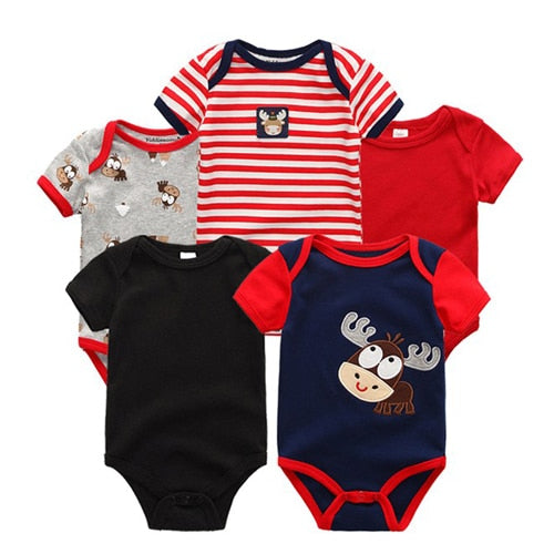 5PCS/LOT Unisex Top Quality Baby Clothes