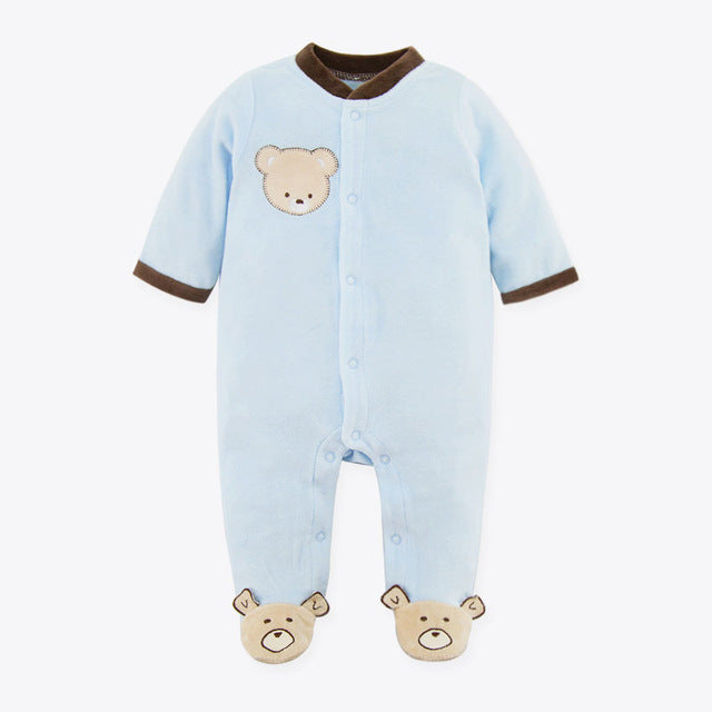 Baby Girls Clothes Boy Jumpsuits Newborn Baby Clothes Warm Romper Soft Costume Baby Rompers Infant Girl Clothes
