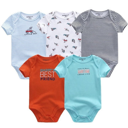 5PCS/LOT Unisex Top Quality Baby Clothes