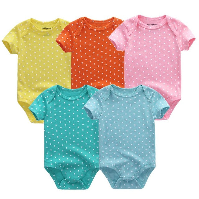 5PCS/LOT Unisex Top Quality Baby Clothes