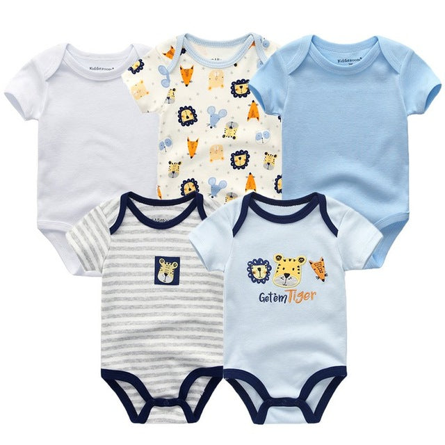 5PCS/LOT Unisex Top Quality Baby Clothes
