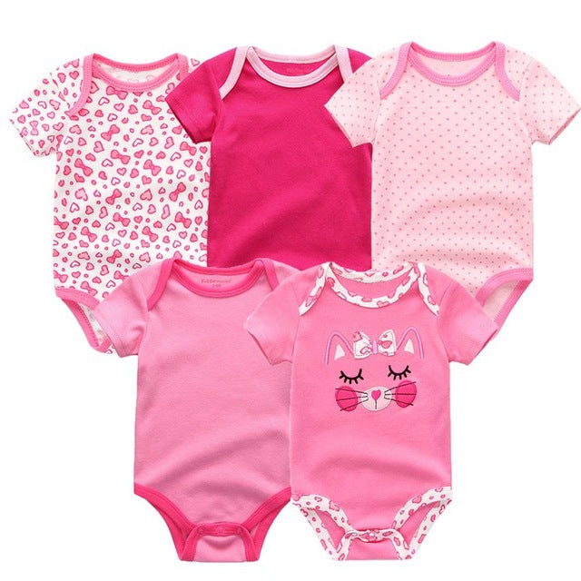 5PCS/LOT Unisex Top Quality Baby Clothes