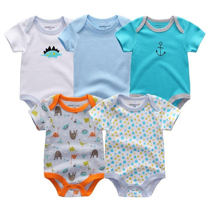 5PCS/LOT Unisex Top Quality Baby Clothes