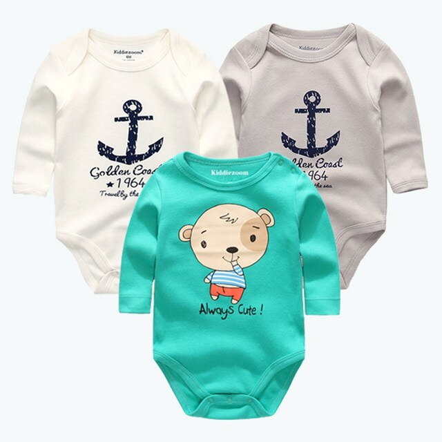 New Cutest 3pcs/lot Baby Romper Short Sleeve Cotton Similar Baby Boy Girl Clothes Baby Wear Jumpsuits Clothing Set Body Suits