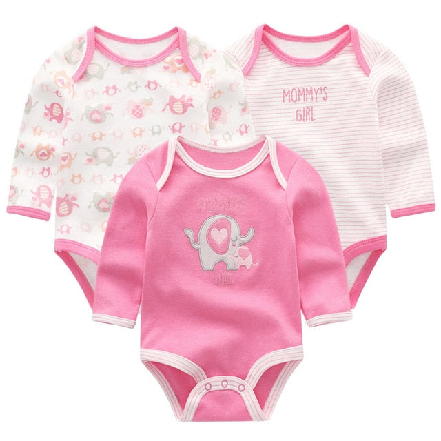 New Cutest 3pcs/lot Baby Romper Short Sleeve Cotton Similar Baby Boy Girl Clothes Baby Wear Jumpsuits Clothing Set Body Suits