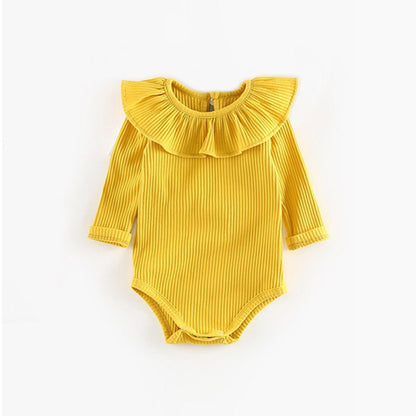 Baby Girl Romper 0-2Y Fashion Spring Newborn Baby Clothes For Girls Long Sleeve Kids Boys Jumpsuit Baby Girls Outfits Clothes