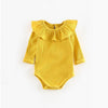 yellow girl romper / 24M