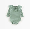 green girl romper / 24M