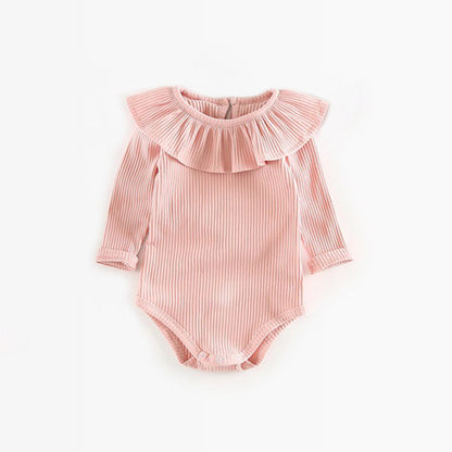 Baby Girl Romper 0-2Y Fashion Spring Newborn Baby Clothes For Girls Long Sleeve Kids Boys Jumpsuit Baby Girls Outfits Clothes