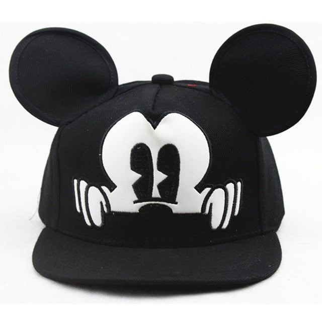 Mickey Ears Baby Sun Hats Children Snapback Baseball Cap Summer Toddler Kids Baby Boy Girls Hats Bucket Caps Casquette Enfant