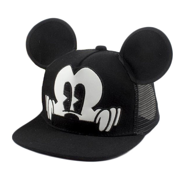 Mickey Ears Baby Sun Hats Children Snapback Baseball Cap Summer Toddler Kids Baby Boy Girls Hats Bucket Caps Casquette Enfant