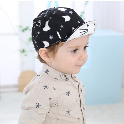 Mickey Ears Baby Sun Hats Children Snapback Baseball Cap Summer Toddler Kids Baby Boy Girls Hats Bucket Caps Casquette Enfant