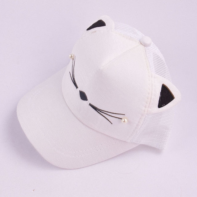 Mickey Ears Baby Sun Hats Children Snapback Baseball Cap Summer Toddler Kids Baby Boy Girls Hats Bucket Caps Casquette Enfant