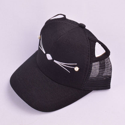 Mickey Ears Baby Sun Hats Children Snapback Baseball Cap Summer Toddler Kids Baby Boy Girls Hats Bucket Caps Casquette Enfant
