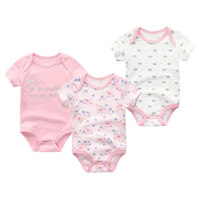 2019 Baby Rompers Unisex High Quality Baby Boys&Girls Short Sleeve O-Neck 0-12M Cute Animal Baby Clothes Infant Product