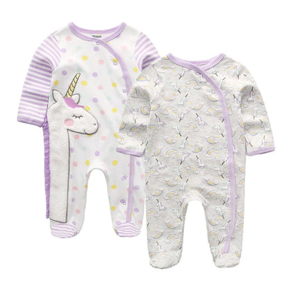 2019 High Quality Unicorn Baby Girl Clothes