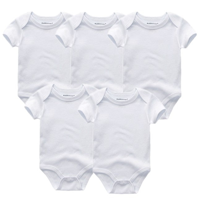 2019 Roupa de bebe Unicorn Unisex Newborn Baby Girl Clothes Baby Boy Clothes Jumpsuit Bodysuit Clothing Sets 5PCS Cotton 0-12M