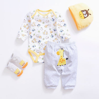 2019 Fashion Newborn Infants Baby Boys Girls Clothes Sets
