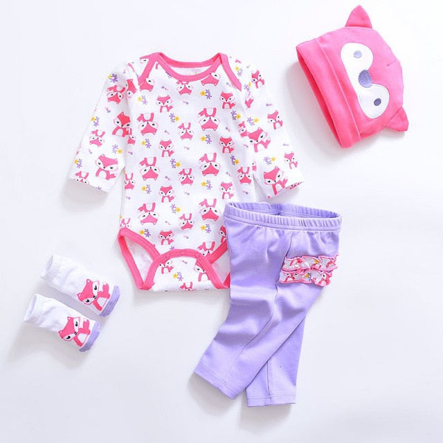 2019 Fashion Newborn Infants Baby Boys Girls Clothes Sets