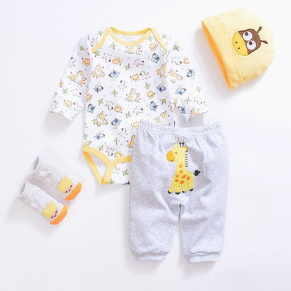 2019 Fashion Newborn Infants Baby Boys Girls Clothes Sets