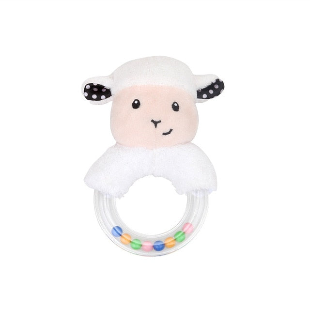 Cute Baby Rattle Toys Rabbit Plush Baby Cartoon Bed Toys for baby toys 0-12 months Educational baby rattle Toy Rabbit Hand Bells