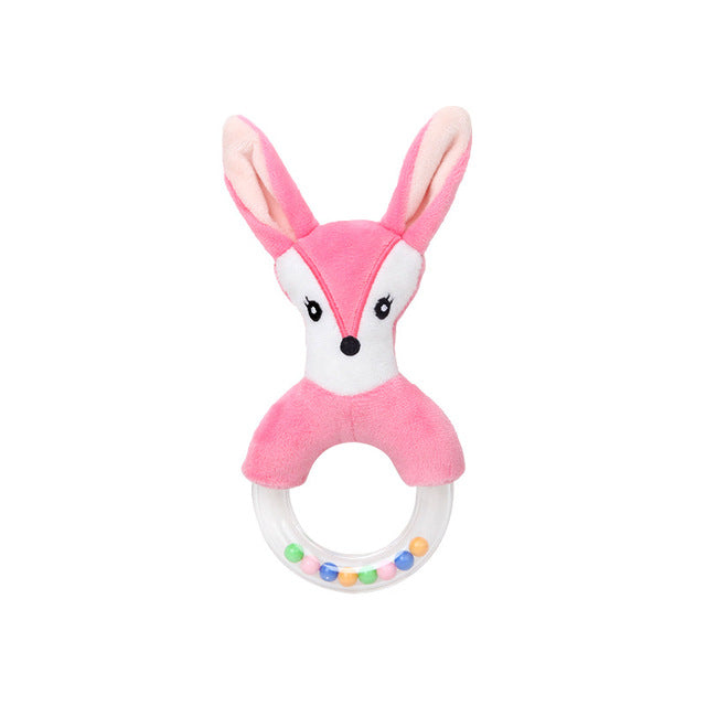 Cute Baby Rattle Toys Rabbit Plush Baby Cartoon Bed Toys for baby toys 0-12 months Educational baby rattle Toy Rabbit Hand Bells