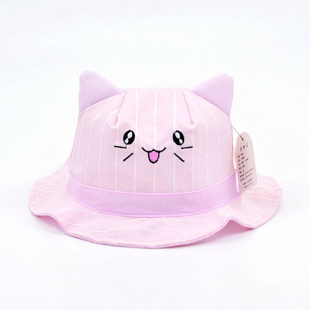 Baby Summer Outdoor Bucket Hat Children Floral Print Panama Cap Sun Beach Cap Lovely Lace Princess Baby Girl Brim Sun Hats