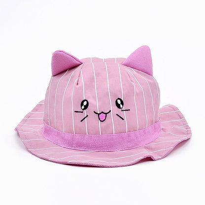 Baby Summer Outdoor Bucket Hat Children Floral Print Panama Cap Sun Beach Cap Lovely Lace Princess Baby Girl Brim Sun Hats