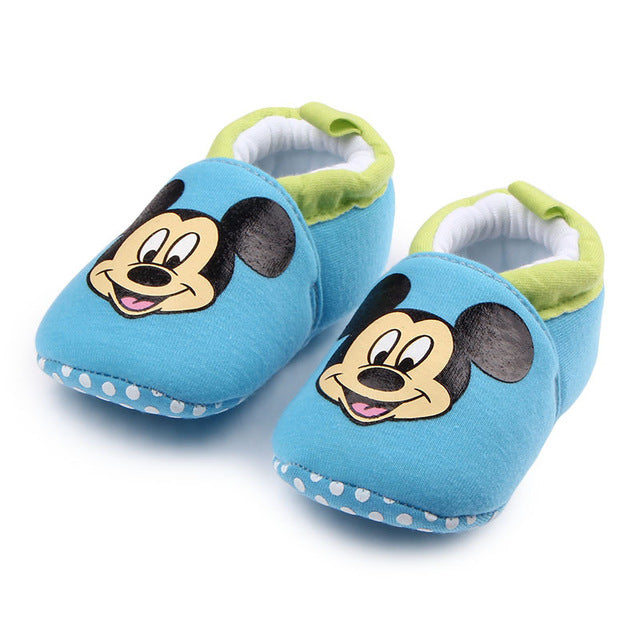 Skid-Proof Baby Shoes Soft Genuine Leather Baby Boys Girls Infant Shoes Slippers 0-6 6-12 12-18 18-24 First Walkers