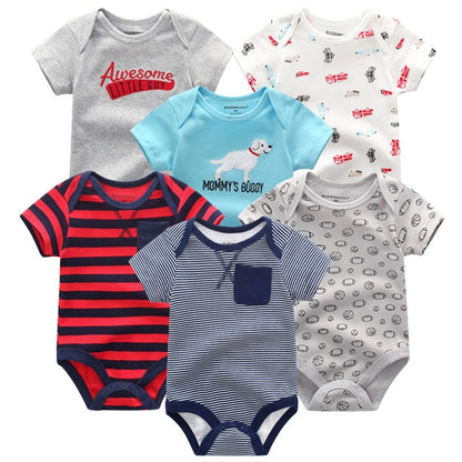 2019 6PCS/Set Unisex Newborn Baby Clothes