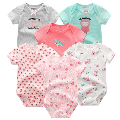 2019 6PCS/Set Unisex Newborn Baby Clothes