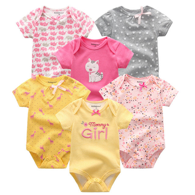 2019 6PCS/Set Unisex Newborn Baby Clothes