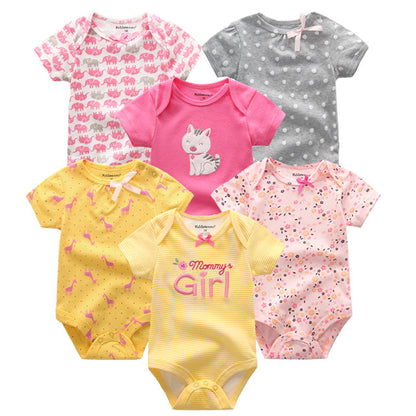 2019 6PCS/Set Unisex Newborn Baby Clothes