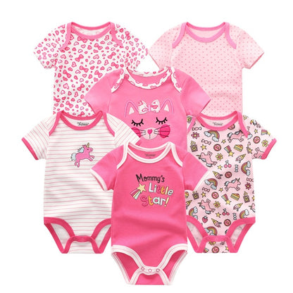 2019 6PCS/Set Unisex Newborn Baby Clothes