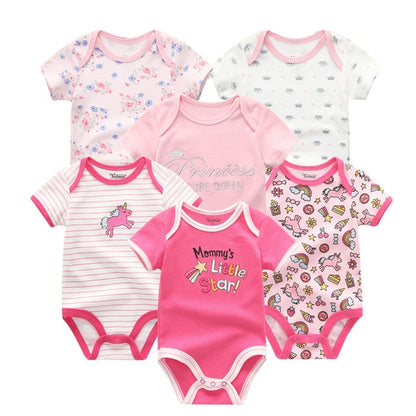2019 6PCS/Set Unisex Newborn Baby Clothes