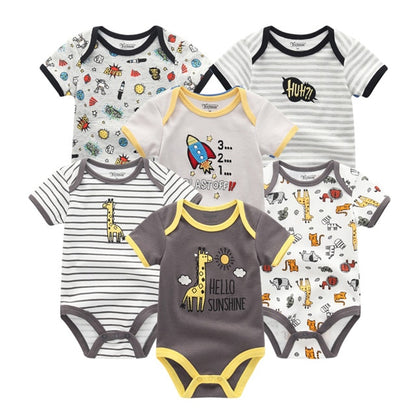 2019 6PCS/Set Unisex Newborn Baby Clothes