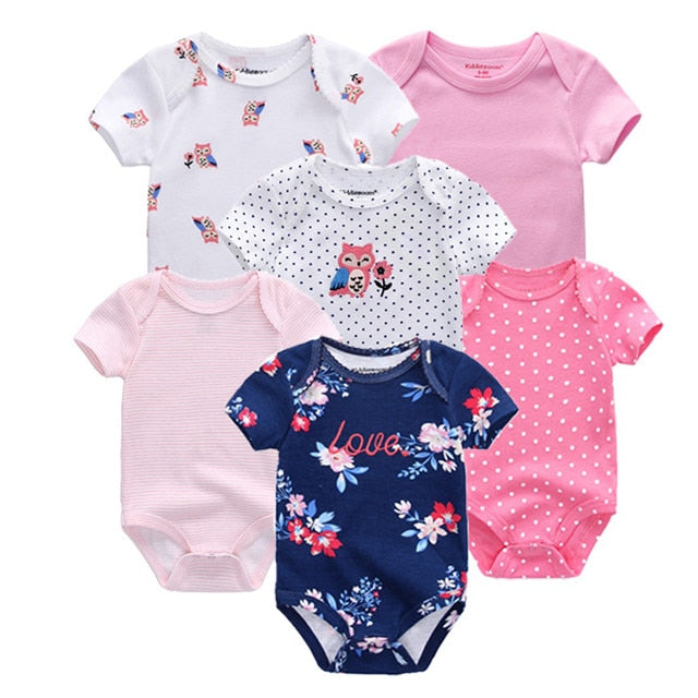2019 6PCS/Set Unisex Newborn Baby Clothes
