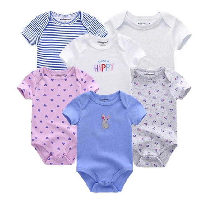 2019 6PCS/Set Unisex Newborn Baby Clothes