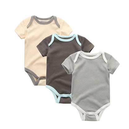 2019 3PCS/Lot Newborn Bodysuits Girls Clothing 0-12M Baby Girl Clothes 100%Cotton Unicorn Baby Boy Clothes Roupas de bebe