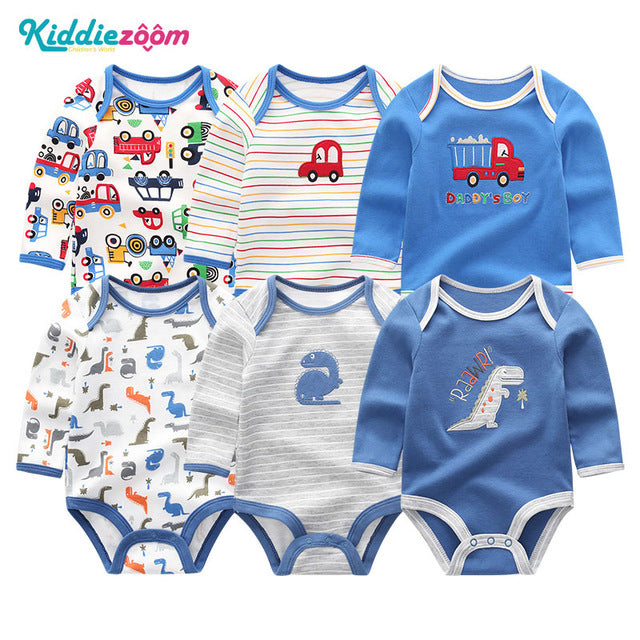 Baby Girl Clothes Unicorn Bodysuits 0-12M Roupas de bebe Baby Boy Clothes Stripe Jumpsuit Newborn Cotton Babywear Girls Clothes