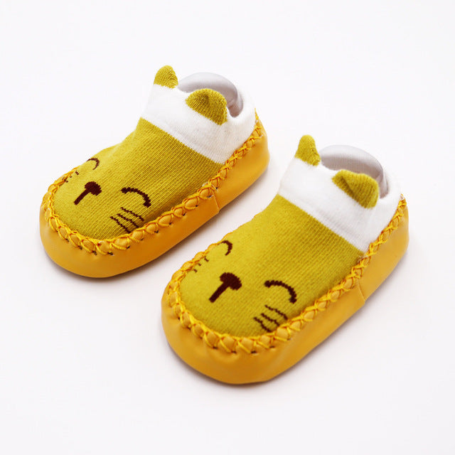 2019 Newest 0-24M Unisex Baby Boy Girl Shoes Newborn Slip-On 2T 1T First Walkers Kids Shoes Cotton Cartoon baby Canvas Shoes