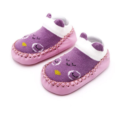 2019 Newest 0-24M Unisex Baby Boy Girl Shoes Newborn Slip-On 2T 1T First Walkers Kids Shoes Cotton Cartoon baby Canvas Shoes