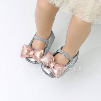 Toddler Baby Girl Clogs Bowknot Shoes Kids Girls Flats Shoes Wedding Princess Sandals Party Shoes For Baby Girl