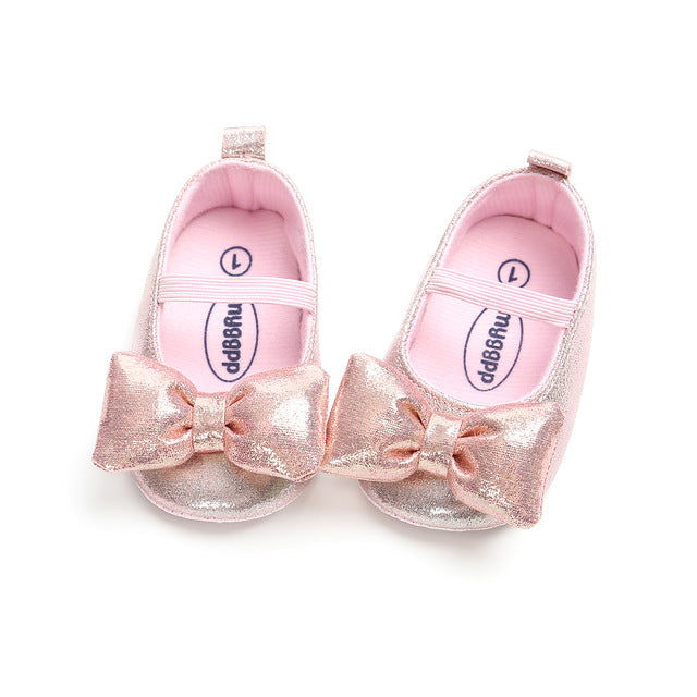 Toddler Baby Girl Clogs Bowknot Shoes Kids Girls Flats Shoes Wedding Princess Sandals Party Shoes For Baby Girl