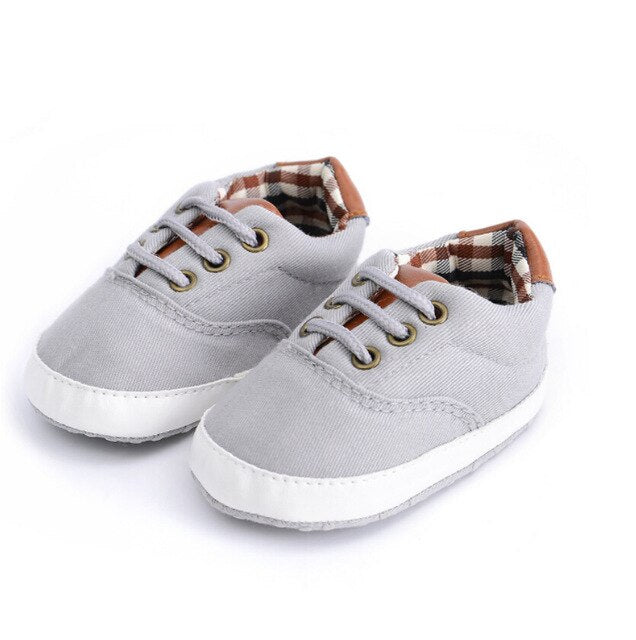 Newborn Moccasin Sport Shoes Canvas Girl Baby Soft Sole Toddle Anti-slip Sneaker Casual Shoes 0-18M