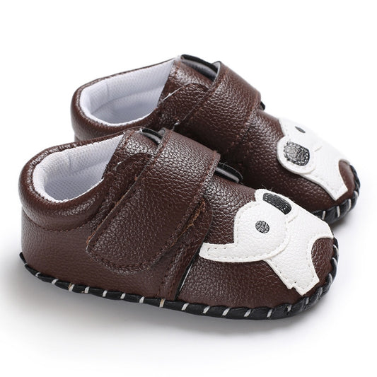 EABXZ infant soft baby shoes first walker toddler boys shoes newborn Girls Buckle Strap Bow Soft Crib Shoes Cotton Sneakers