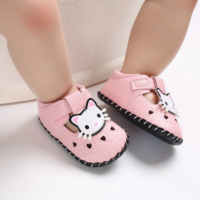 EABXZ infant soft baby shoes first walker toddler boys shoes newborn Girls Buckle Strap Bow Soft Crib Shoes Cotton Sneakers