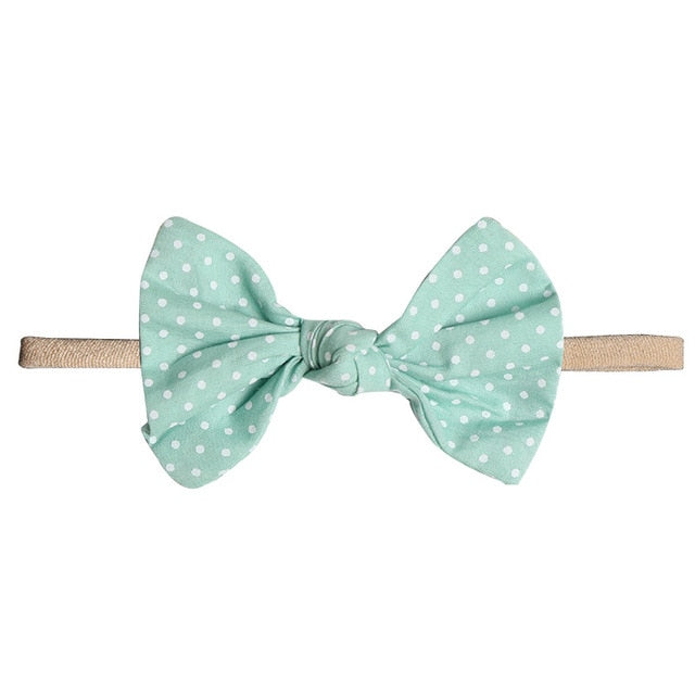 Baby Bows Newborn Girls Bows Headband Boneless Comfort Infant Princess Headdress Baby Girl Turban Headwear Baby Photo Prop