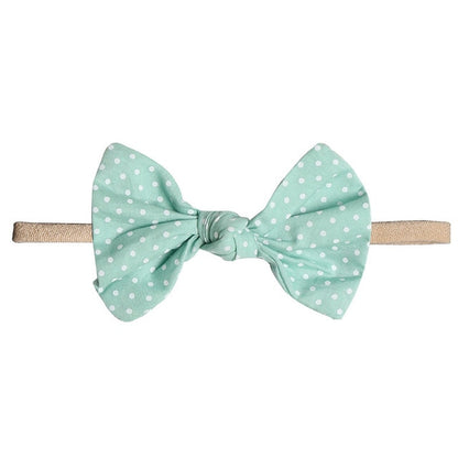 Baby Bows Newborn Girls Bows Headband Boneless Comfort Infant Princess Headdress Baby Girl Turban Headwear Baby Photo Prop