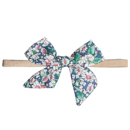 Baby Bows Newborn Girls Bows Headband Boneless Comfort Infant Princess Headdress Baby Girl Turban Headwear Baby Photo Prop